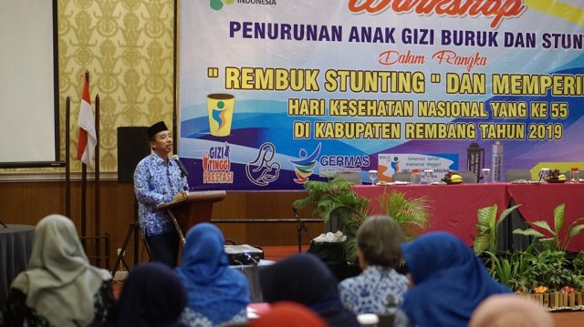 Dinkes Rembang Berupaya Tekan Stunting Hingga di Bawah 20 Persen