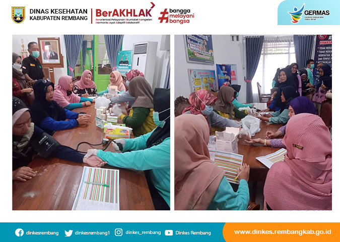 KEGIATAN POS PEMBINAAN TERPADU PENYAKIT TIDAK MENULAR DI DINAS KESEHATAN KABUPATEN REMBANG
