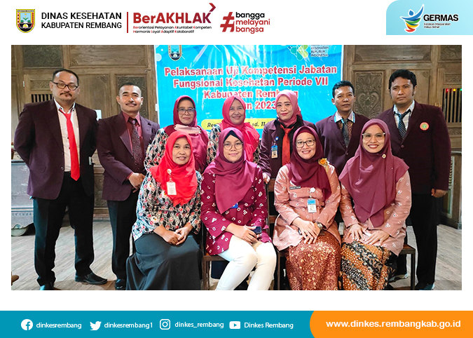 Hasil Akreditasi Penyelenggara Uji Kompetensi Jabatan Fungsional  Kesehatan Kabupaten Rembang