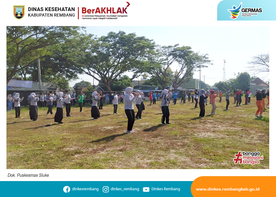 SENAM GERMAS LINTAS SEKTORAL KECAMATAN SLUKE