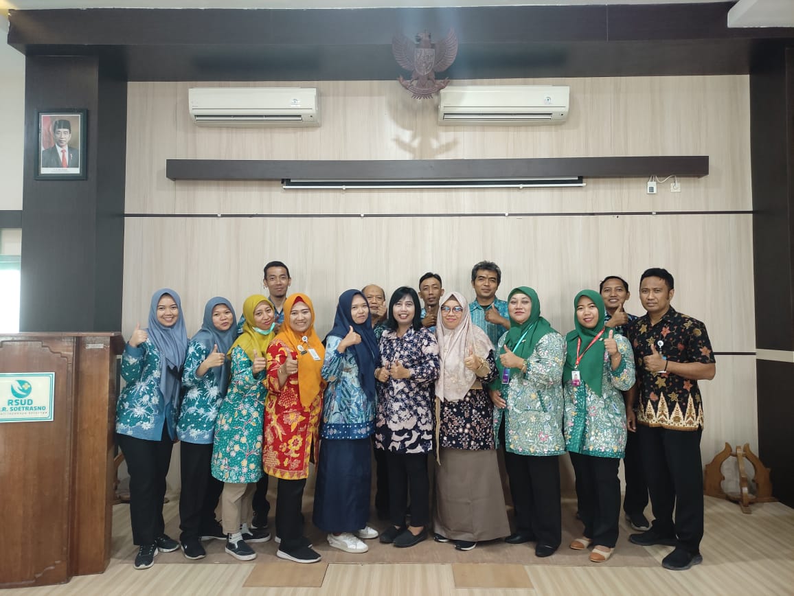 DINKES KAB REMBANG LAKUKAN VERIFIKASI KESIAPAN FASILITAS KELAS RAWAT INAP STANDAR (KRIS) DI RUMAH SAKIT