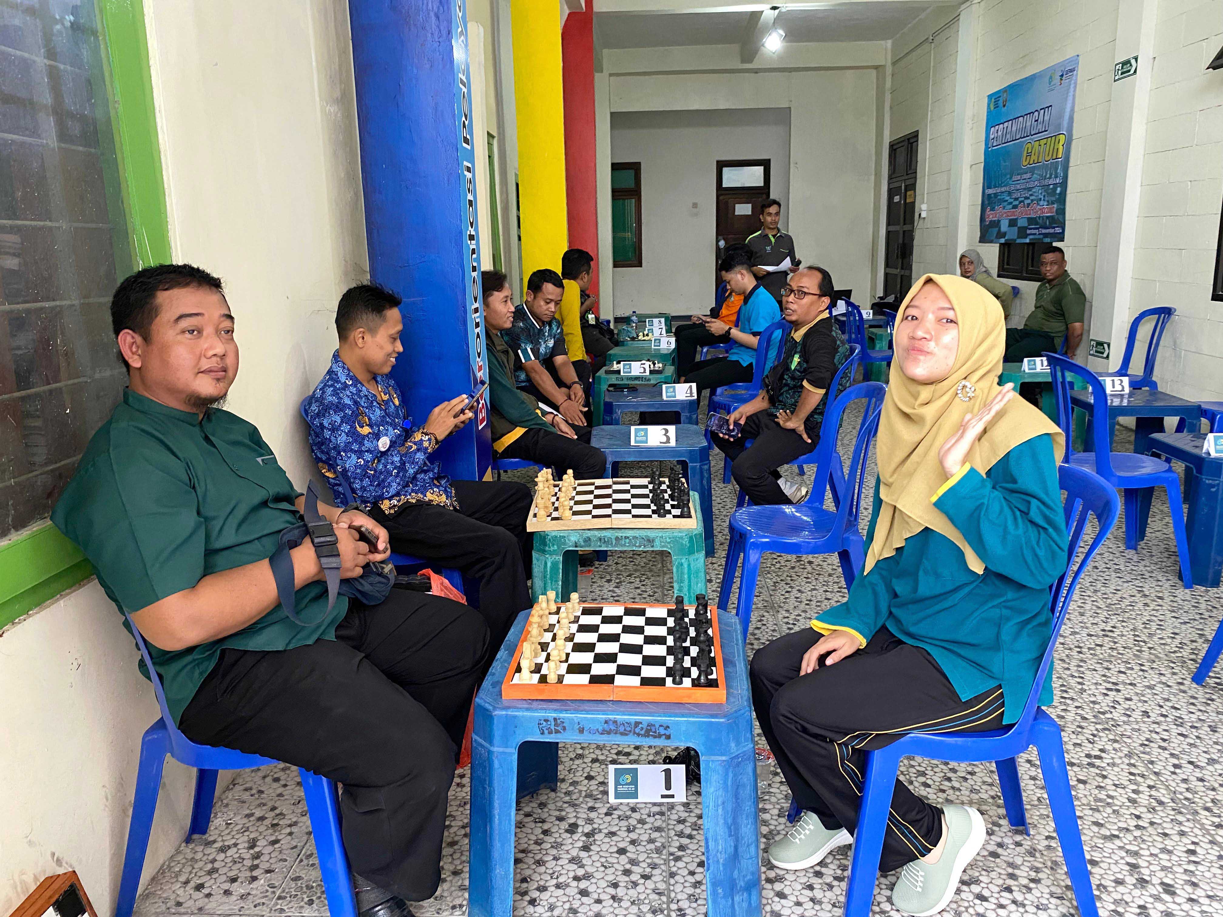 Memperingati HKN ke 60, Dinkes adakan lomba catur antar RS, Puskesmas dan Klinik