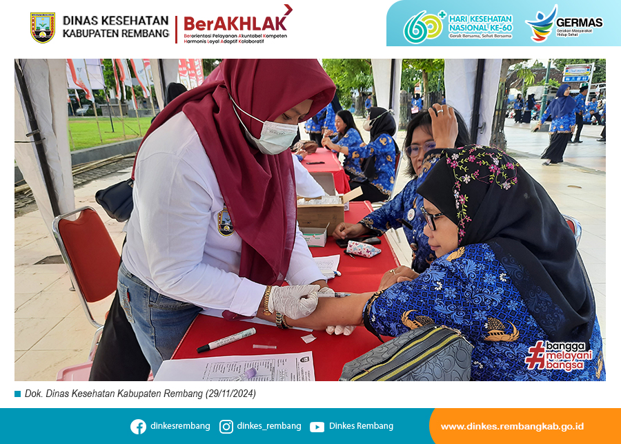 SEMARAK HUT KORPRI 2024, LABKESDA LAYANI MEDICAL CHECK-UP UNTUK ASN