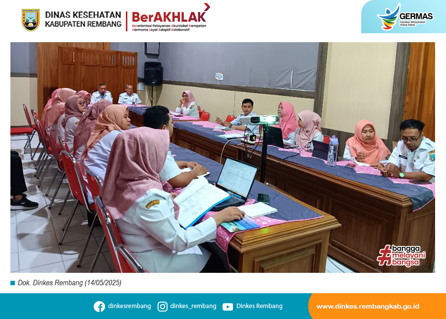 Dinas Kesehatan Kabupaten Rembang Siap Wujudkan Zona Integritas Menuju Wilayah Bebas dari Korupsi dan Wilayah Birokrasi Bersih dan Melayani