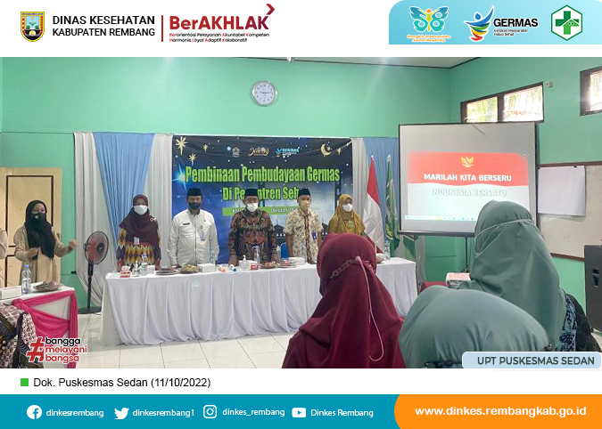 Pembinaan Pembudayaan Germas di Pesantren Sehat